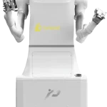 ProWhite humanoid robot by PL-Universe humanoid guide